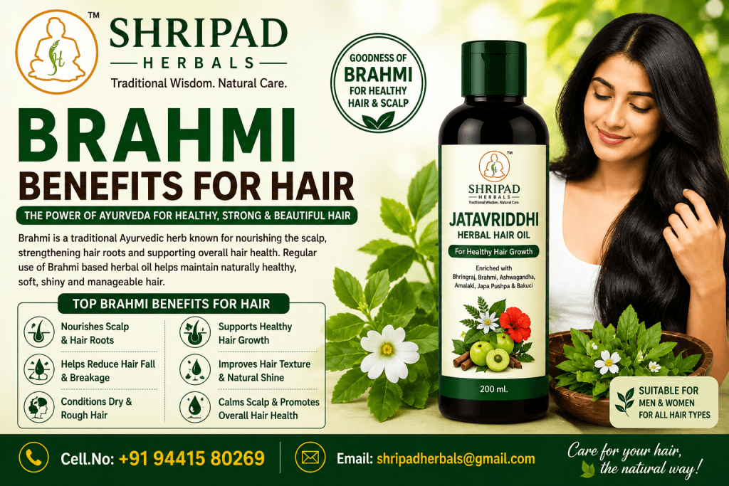 Brahmi Benefits for Hair – Traditional Ayurvedic Care for Healthy Hair