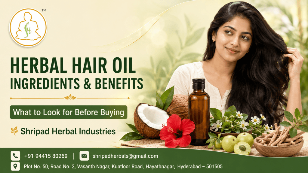 Herbal Hair Oil Ingredients and Benefits