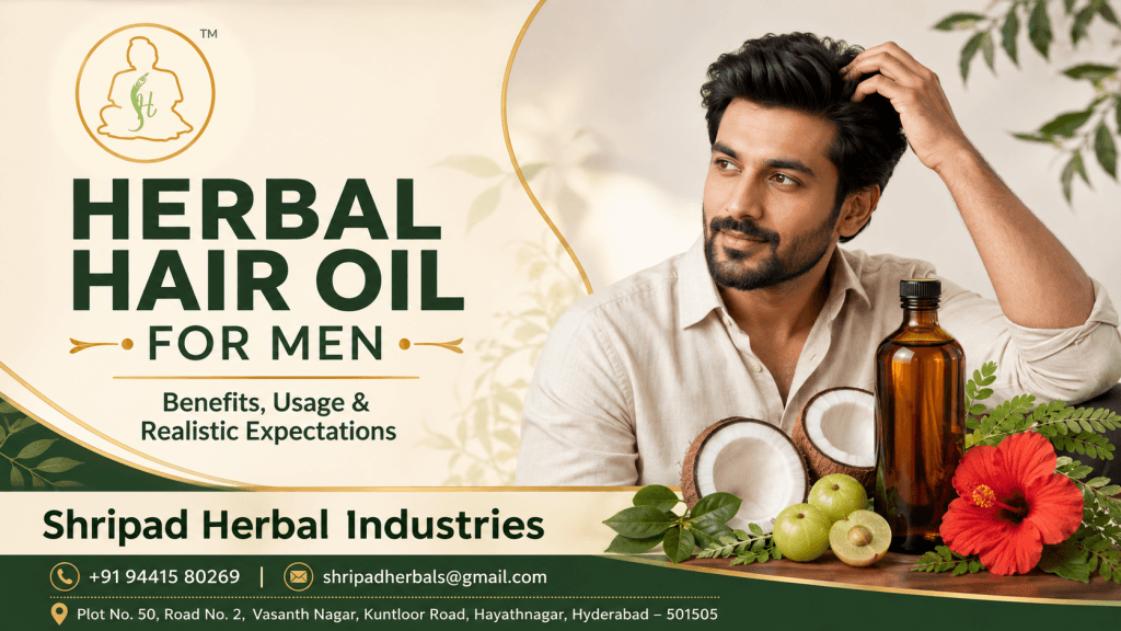 Herbal Hair Oil for Men