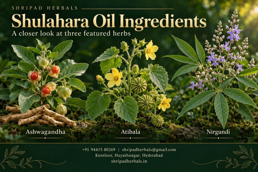 Shulahara Oil Ingredients