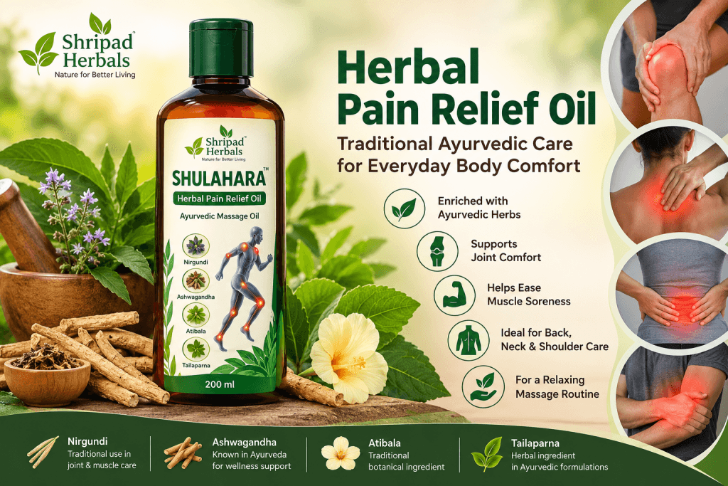 Herbal Pain Relief Oil Hyderabad
