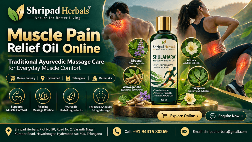 Muscle Pain Relief Oil Online